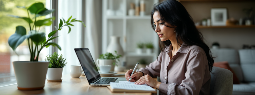 persona trabajando como agente de viajes desde casa con laptop Archer Travel