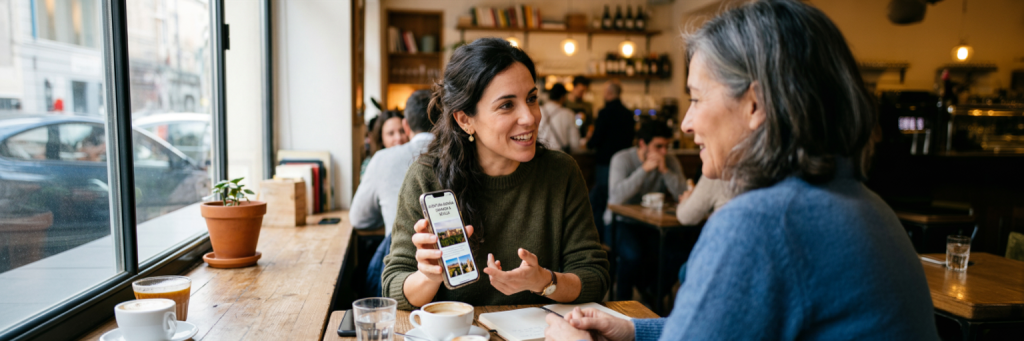 persona trabajando como agente de viajes desde casa con laptop Archer Travel