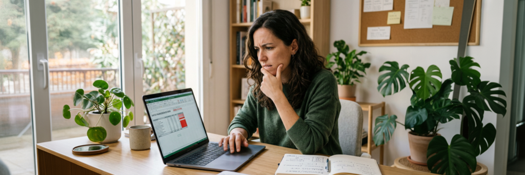 persona trabajando como agente de viajes desde casa con laptop Archer Travel